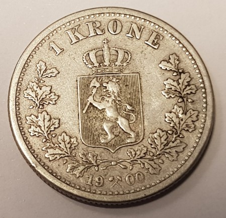 1 kr 1900 kv. 1 (nr. 1)