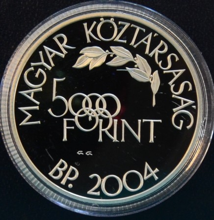 Ungarn: 5000 forint 2004 (boksing)