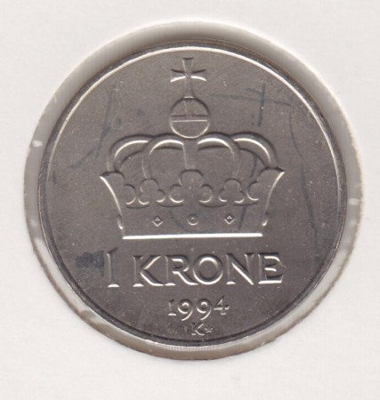 1 kr 1994 m/stjerne kv. 0