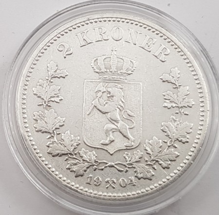 2 kroner 1904 kv. 1