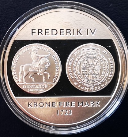 Frederik IV - 4 mark 1723