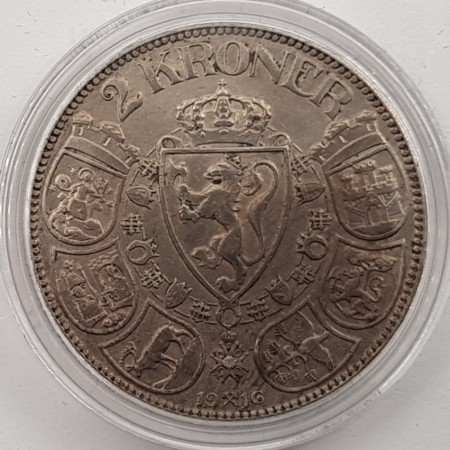 2 kr 1916 kv. 1 (nr. 1)