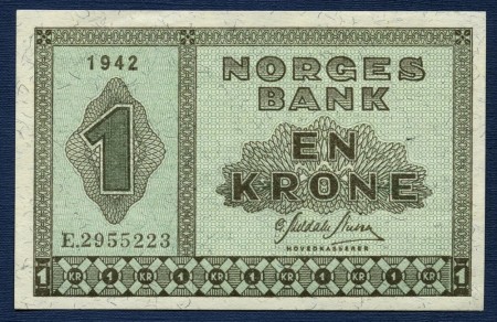 1 kr 1942 E.2955223 kv. 01