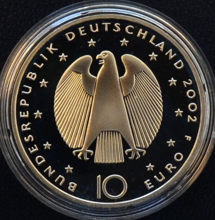 Tyskland: 10 euro 2002 F