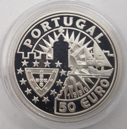 Portugal: 50 euro 1996 - Filipa de Lencastre