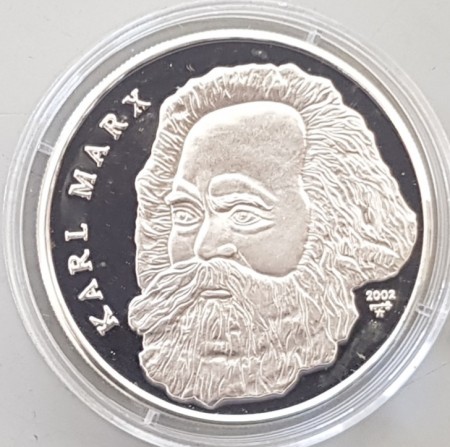 Cuba: 10 pesos 2002 - Karl Marx