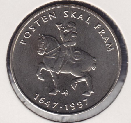 5 kr 1997 Posten kv. 0