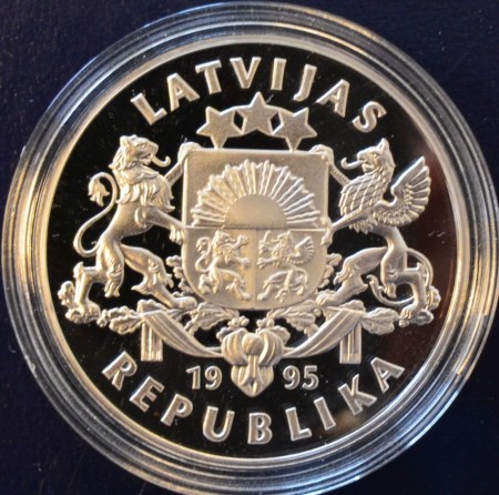 Latvia: 1 lats 1995