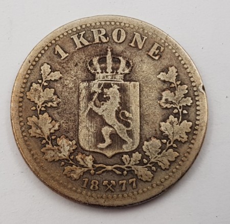 1 kr 1877 kv. 1-