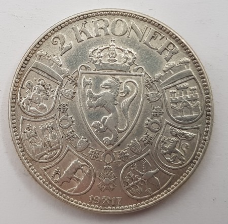 2 kr 1917 kv. 1 (nr. 2)