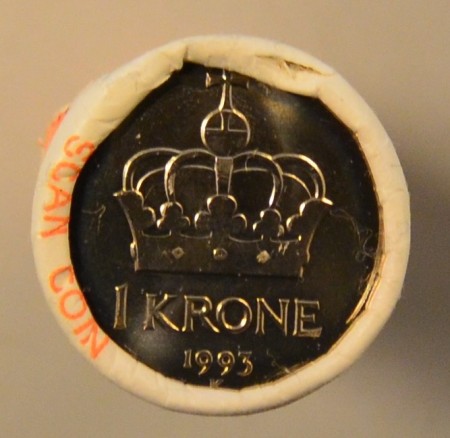 1 kr rull 1993