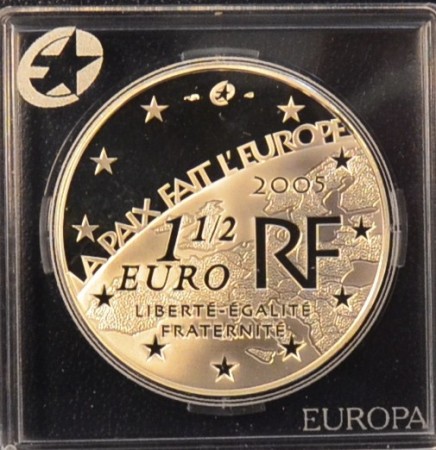 Frankrike: 1 1/2 euro 2005