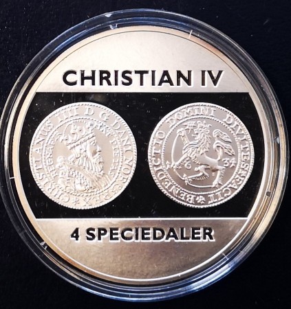 Christian IV - 4 speciedaler 1634