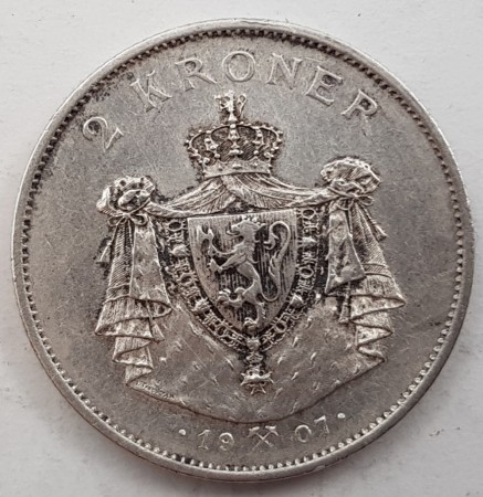 2 kr 1907 kv. 1+
