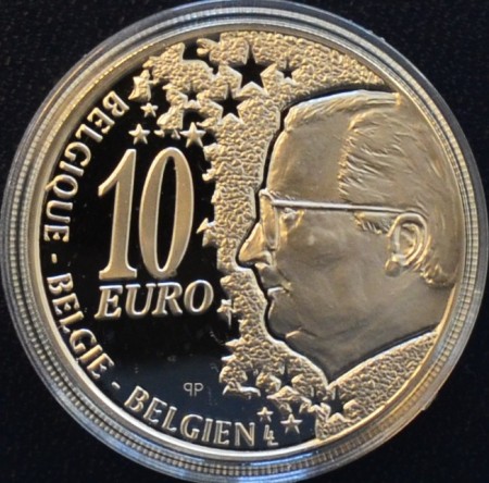 Belgia: 10 euro 2002