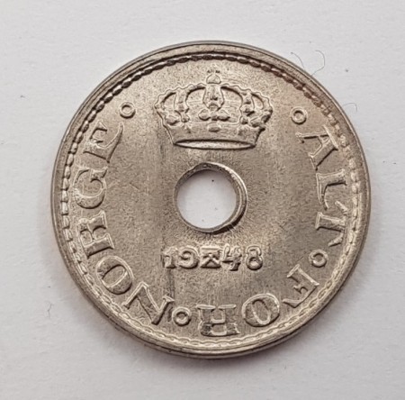 10 øre 1948 kv. 0