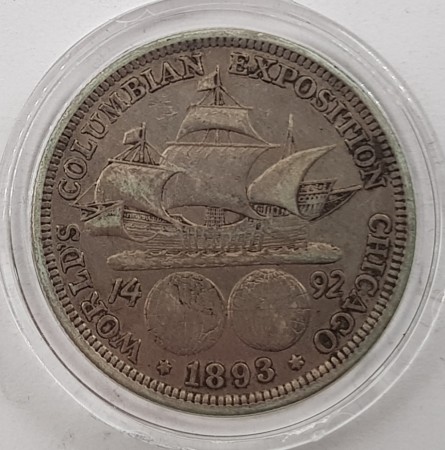 Half dollar 1893 Columbian Exposition kv. 1/1-