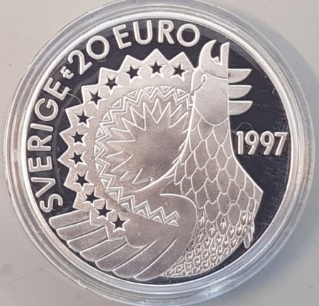 Sverige: 20 euro 1997 - Alexander Roslin