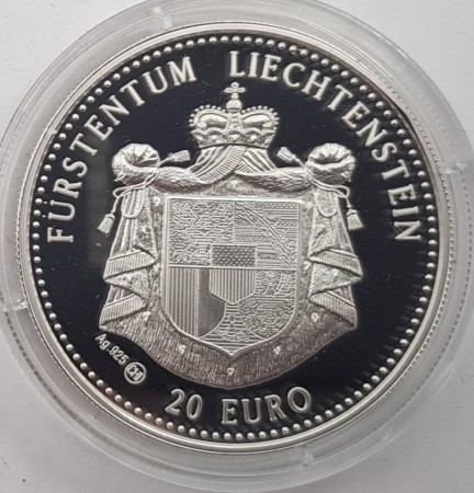 Liechtenstein: 20 euro 1997