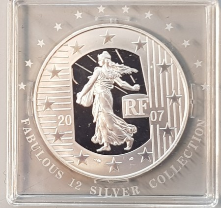 Frankrike: 5 euro 2007 (nr. 1)