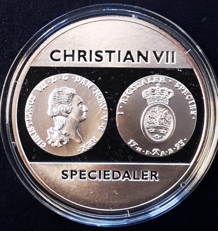 Christian VII - Speciedaler 1793
