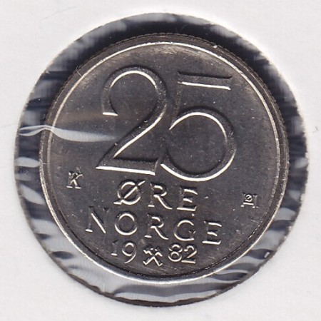 25 øre 1982 kv. 0