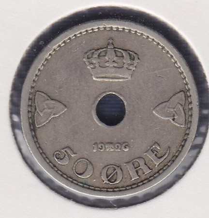 50 øre 1926 kv.1