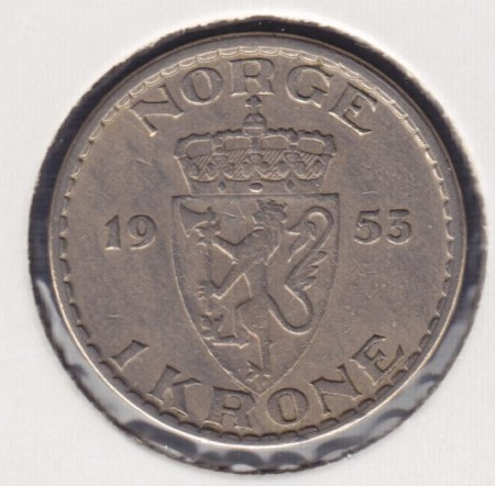 1 kr 1953 kv. 1