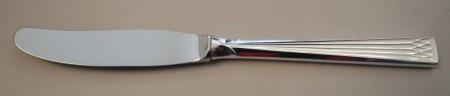 Arvesølv: 6 x liten spisekniv 19,7 cm