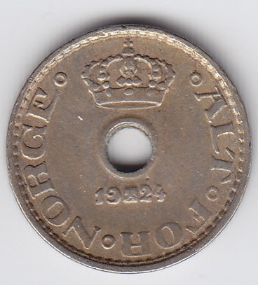 10 øre 1924 kv. 1