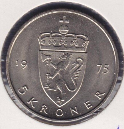 5 kr 1975 kv. 0