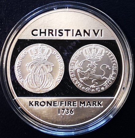 Christian VI - 4 mark 1736