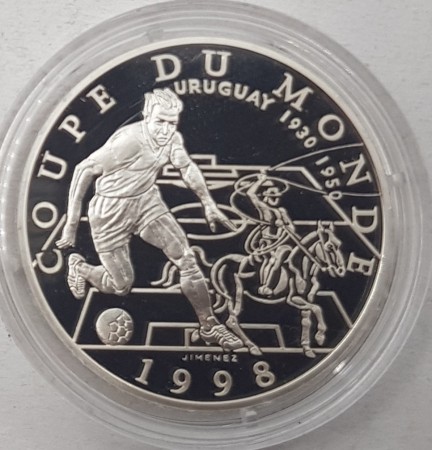 Frankrike: 10 Francs 1996 - Uruguay